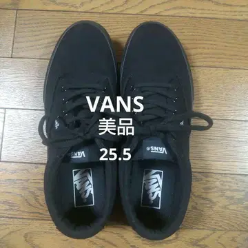 VANS 블랙 스니커즈