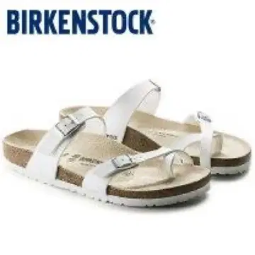 BIRKENSTOCK 화이트 컴포트 샌들 36