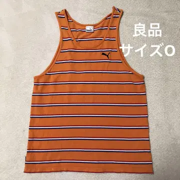 y2k 푸마 탱크탑 보더 레트로 빈티지 히트 유니온 O