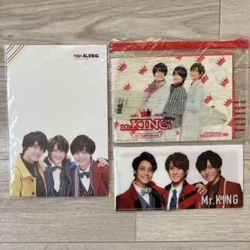 King & Prince 레터 세트 스티커 티켓 폴더