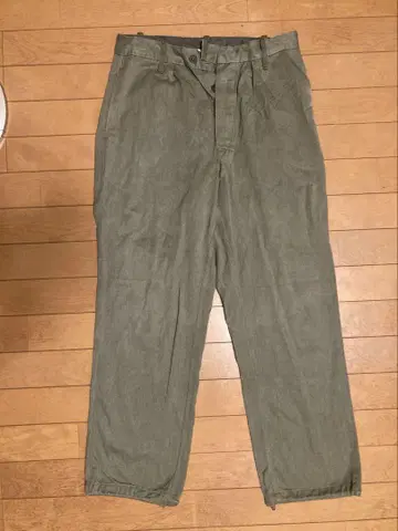 동독군 실물 60svintage 슬랙스