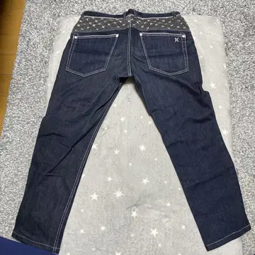 Hurley 다크 블루 스트레이트 데님 새상품급 w32