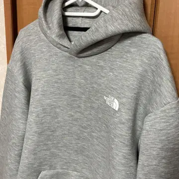 THE NORTH FACE 그레이 후드 부착 후드티 L 사이즈