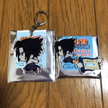 NARUTO 우치하 사스케 미니 아크릴 스탠드 아크릴 키링