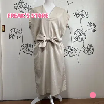 /204 프릭스 스토어 허리 리본 원피스