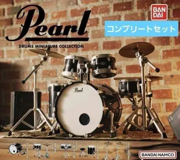 Pearl Drums 드럼 미니어처 가챠