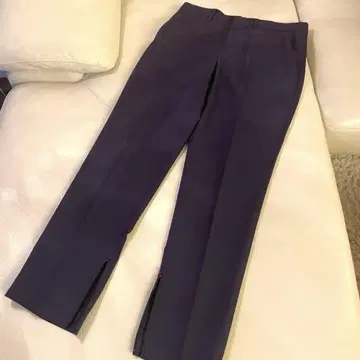 새상품 +J 네이비 슬릿(척) 슬랙스