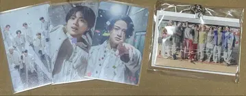 timelesz 굿즈(키링)&트레이딩 카드 세트