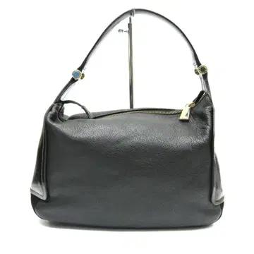 FURLA 훌라 원숄더백 주름 가죽 블랙