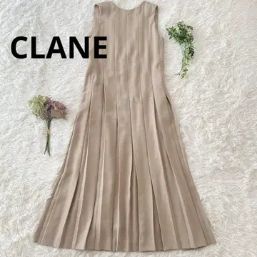CLANE 클라네 W FACE PLEATS ONEPIECE 원피스 M