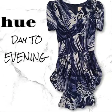hue DAY TO EVENING 벌룬 원피스 올 패턴