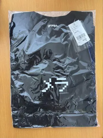 graniph 블랙 티셔츠 미사용 새상품