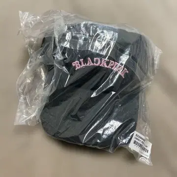 BLACKPINK 자수 야구 모자 블랙