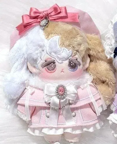 Wooble Reverie Pink + Pink Devil Outfit Set 10cm Cotton Doll Clothes