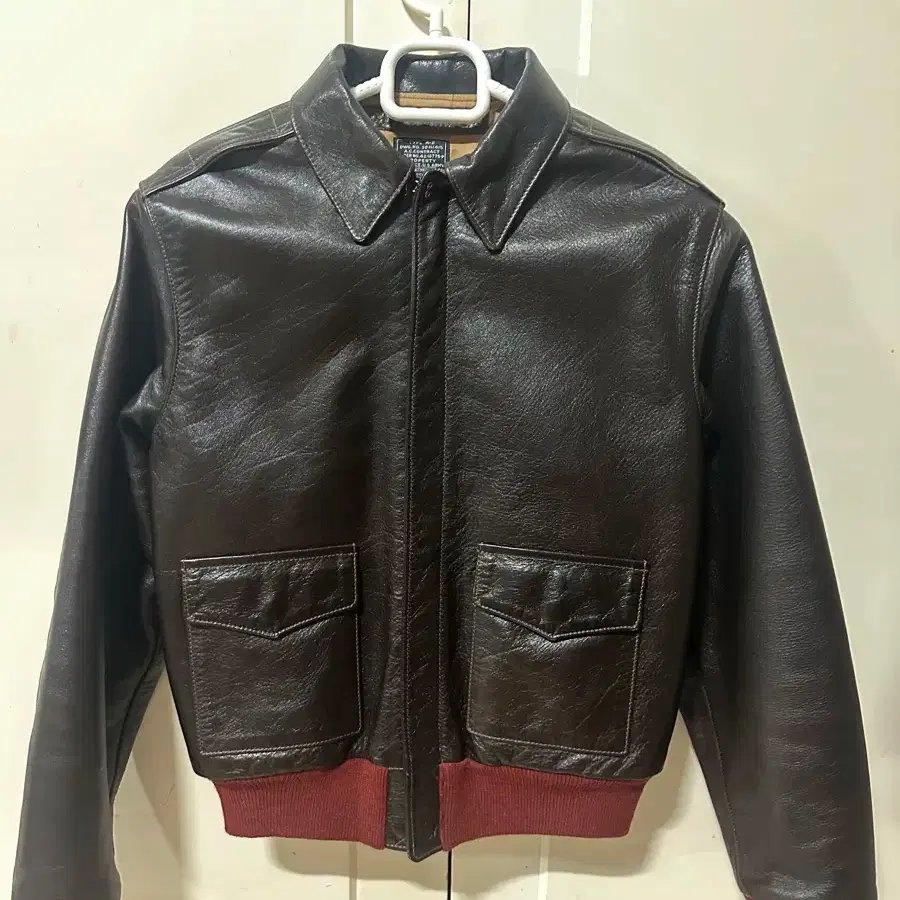 Aero Leather A-2 Jacket Size 38 (42-18775-P) #에어로레더,#A