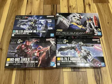 미개봉 새상품 RX-78-2 건담 Ver2.0 외 묶음 판매 4개 세트