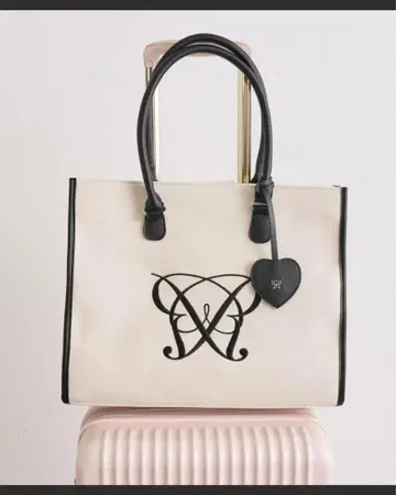 Aimerianejoie 하트 거울 참 포함 토트