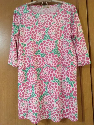 Makana na Kathy 마카나나 캐시 튜닉 까멜리아 프린트
