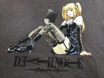 초레어 컬러 그레이 데스노트 Sz L 미사미사 티셔츠