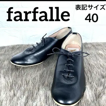 새상품급입니다 farfalle 레이스업 슈즈 25cm