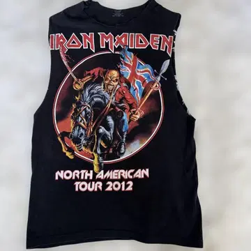 IRON MAIDEN 2012 NORTH AMERICAN 투어 티셔츠