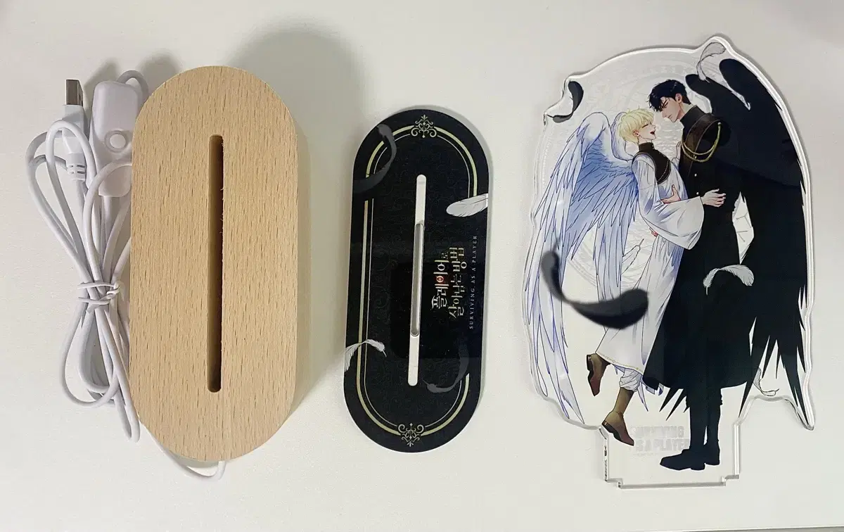 How to Survive as a Player acrylic, postcard wts (Price lowered this week only)
