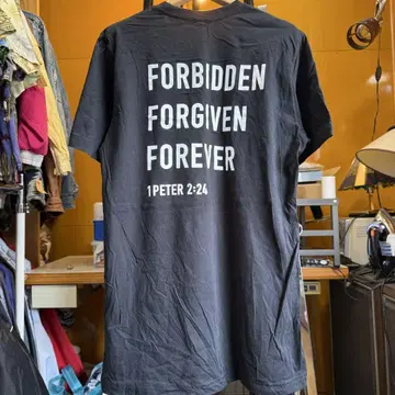 미국 빈티지 의류 FORBIDDEN FORGIVEN FOREVER 티셔츠