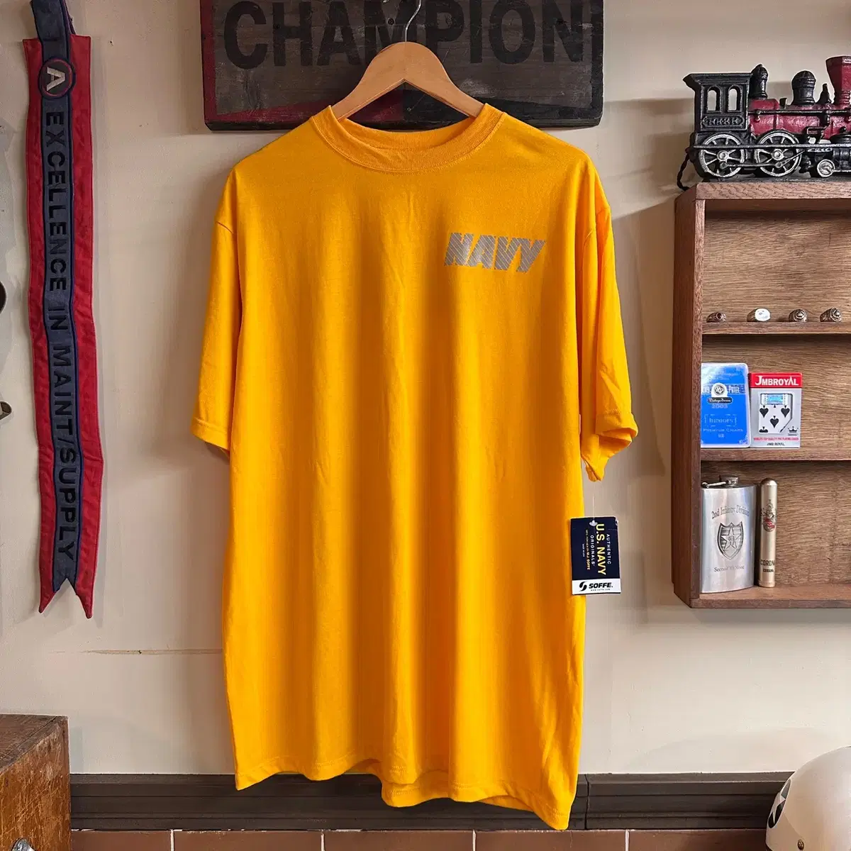 미해군 소피 반팔티셔츠 L 105-110