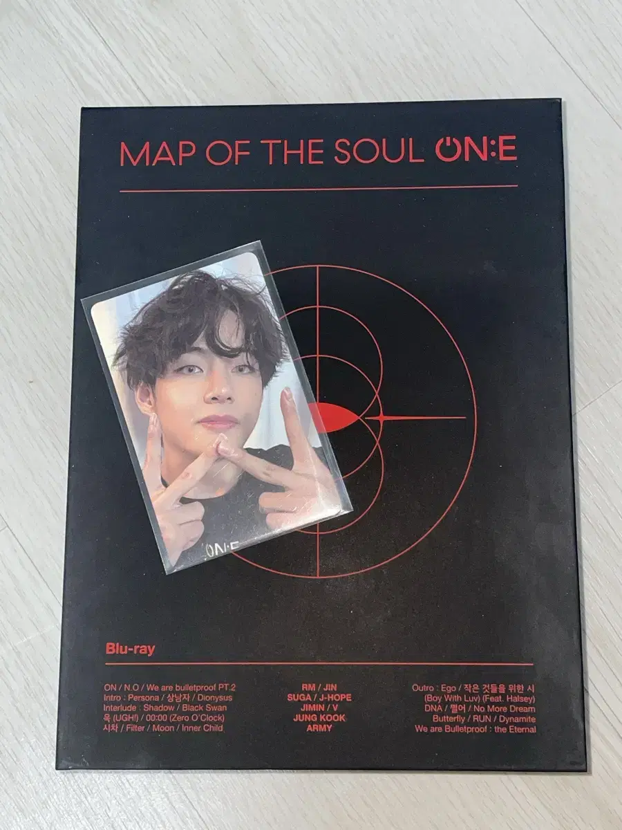 Bangtan Map of the Soul Ble V poca included