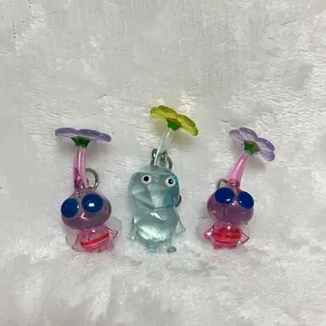 피크민 메지루시 액세서리 3종 세트 얼음 피크민 깃털 피크민