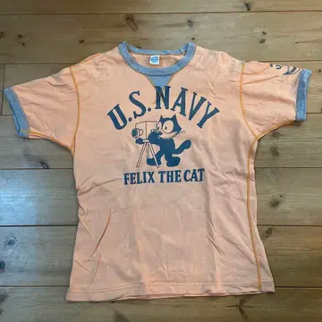 TOYS McCoy 티셔츠 토이즈 맥코이 링거 티셔츠 필릭스