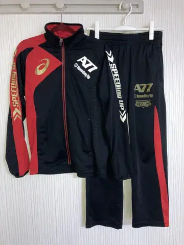 ASICS 저리 블랙/레드 속건성 A77