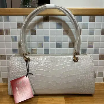 FALCHI 뉴욕 크로커다일 패턴 이탈리안 카프 핸드백