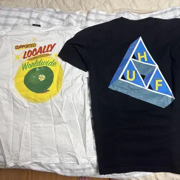 HUF 그래픽 티셔츠 2장 세트