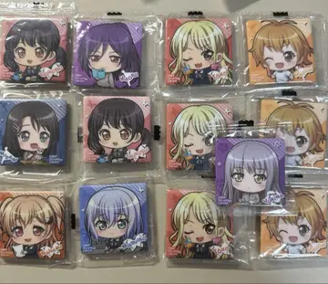 뱅드림 BanGDream 타마미 복권 스퀘어 캔뱃지 13개