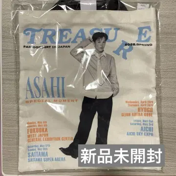 미개봉 새상품 treasure 아사히 토트백 팬 콘 ASAHI