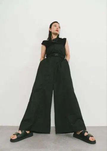 택 포함 새상품 HANNE 베어 와이드 살로펫
