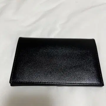 ETTINGER 에팅거 명함지갑 카드 케이스 블랙 퍼플