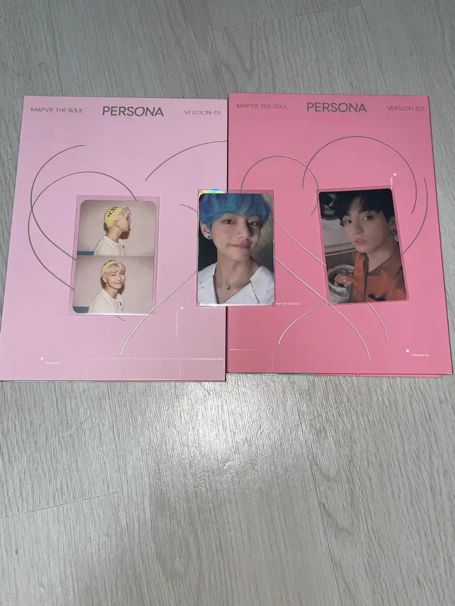 방탄 페르소나 1,3 앨범 뷔 정국 남준 진 포카포함