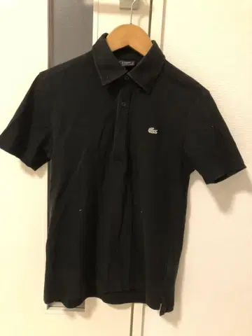라코스테 블랙 피케 셔츠