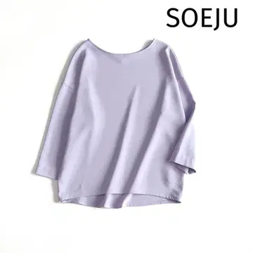 소주 코쿤 블라우스 8부 소매 L