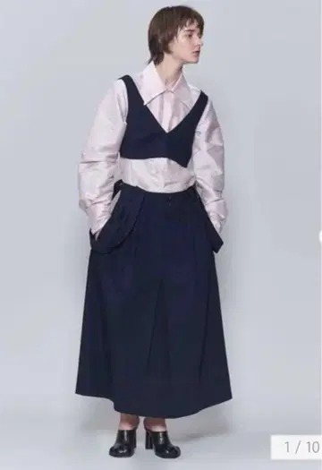 6 (ROKU) 브라탑 뷔스티에 네이비