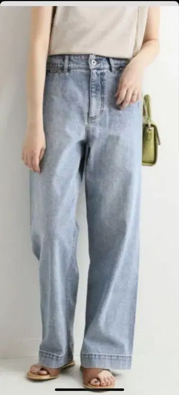 SLOBE IENA Le Denim 배기 38