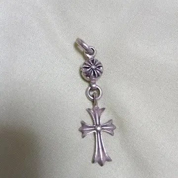 실버 크로스 모티브 목걸이 헤드