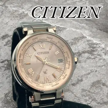 CITIZEN xC 전파 솔라 해피 플라이트 데이트 티타늄