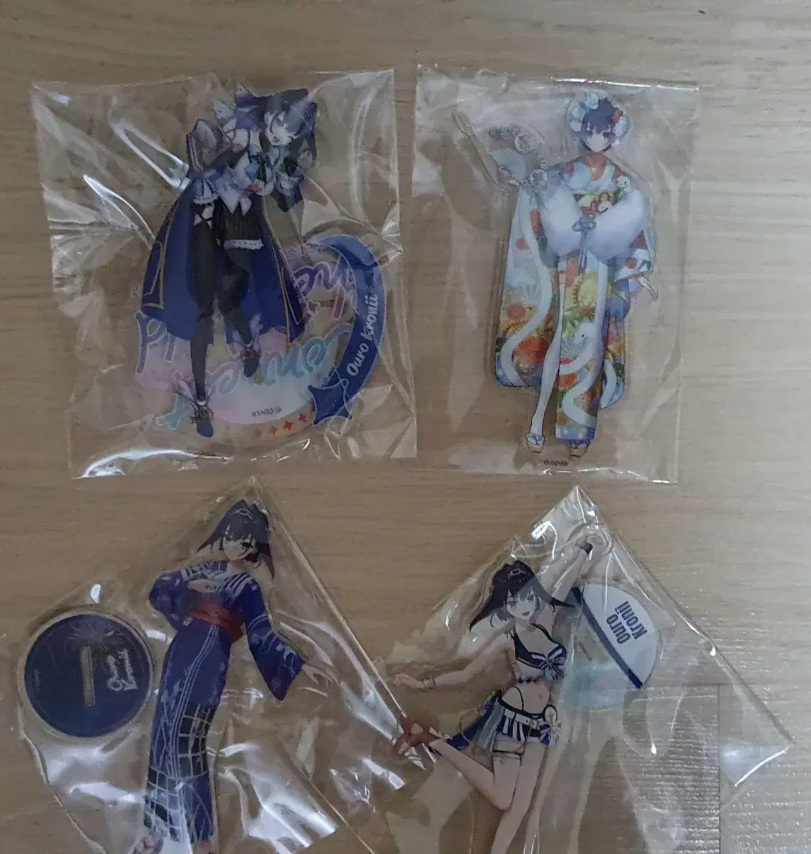 HololiveEn Ouro Kronii Simple Exhibition Acrylic Stand Bulk