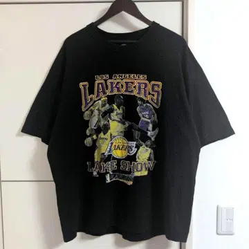 레이커스 양면 프린트 티셔츠 코비 브라이언트 구제 의류 NBA 농구