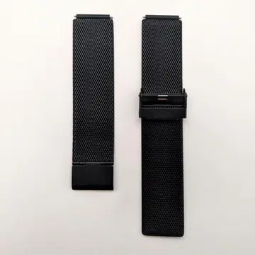 새상품급 BRAUN BN0032 브라운 메쉬 벨트 18mm 블랙
