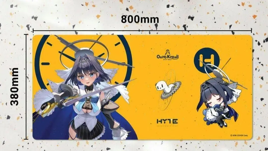 Hololive EN Ouro Kronii HYTE Desk Pad