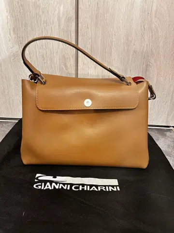 GIANNI CHIARINI 브라운 핸드백